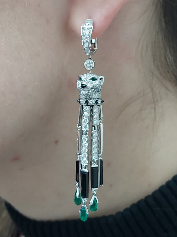 PANTHÈRE DE CARTIER EARRINGS