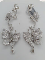 13.78 Carat Diamond Butterfly Drop Earrings