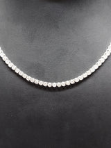 10 Carat Diamond Tennis Necklace