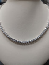 10 Carat Diamond Tennis Necklace