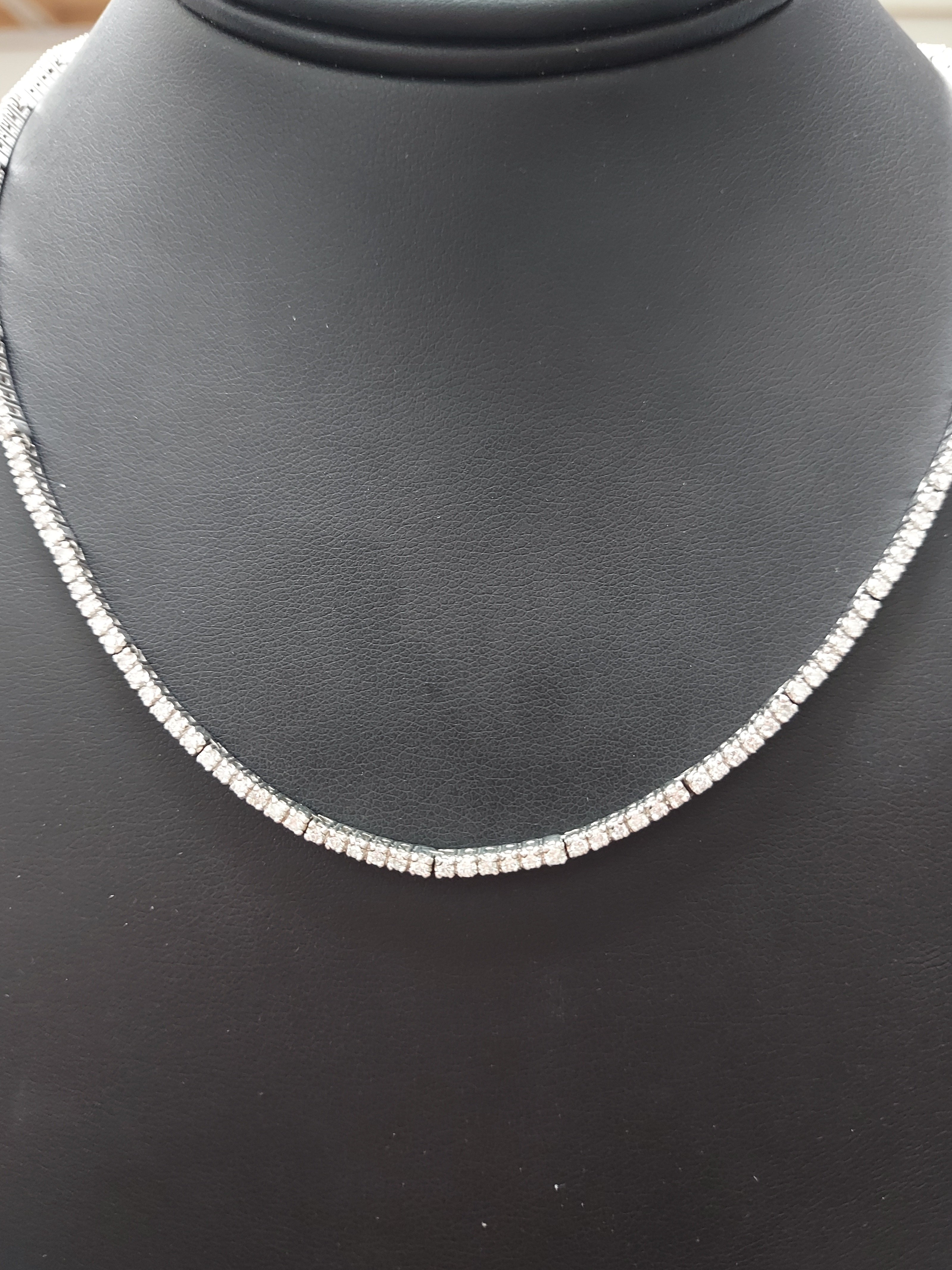 8 Carat Diamond Tennis Necklace