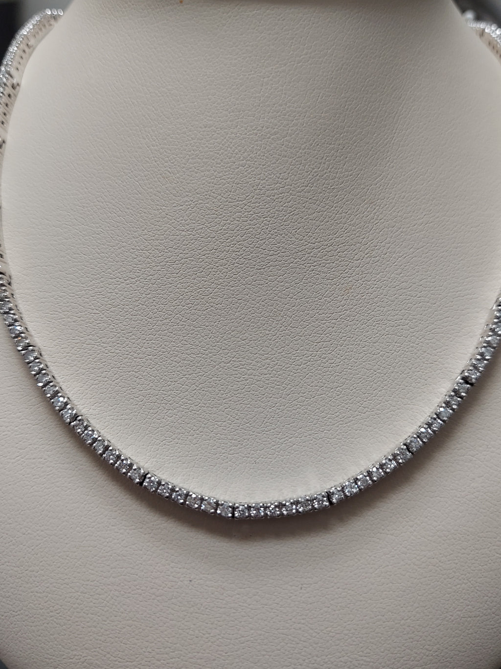 8 Carat Diamond Tennis Necklace