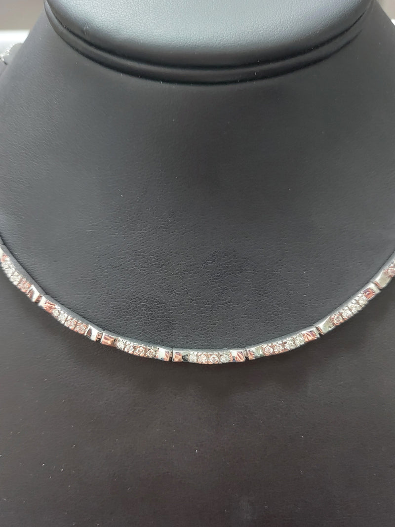 3 Carat Diamond Tennis Necklace