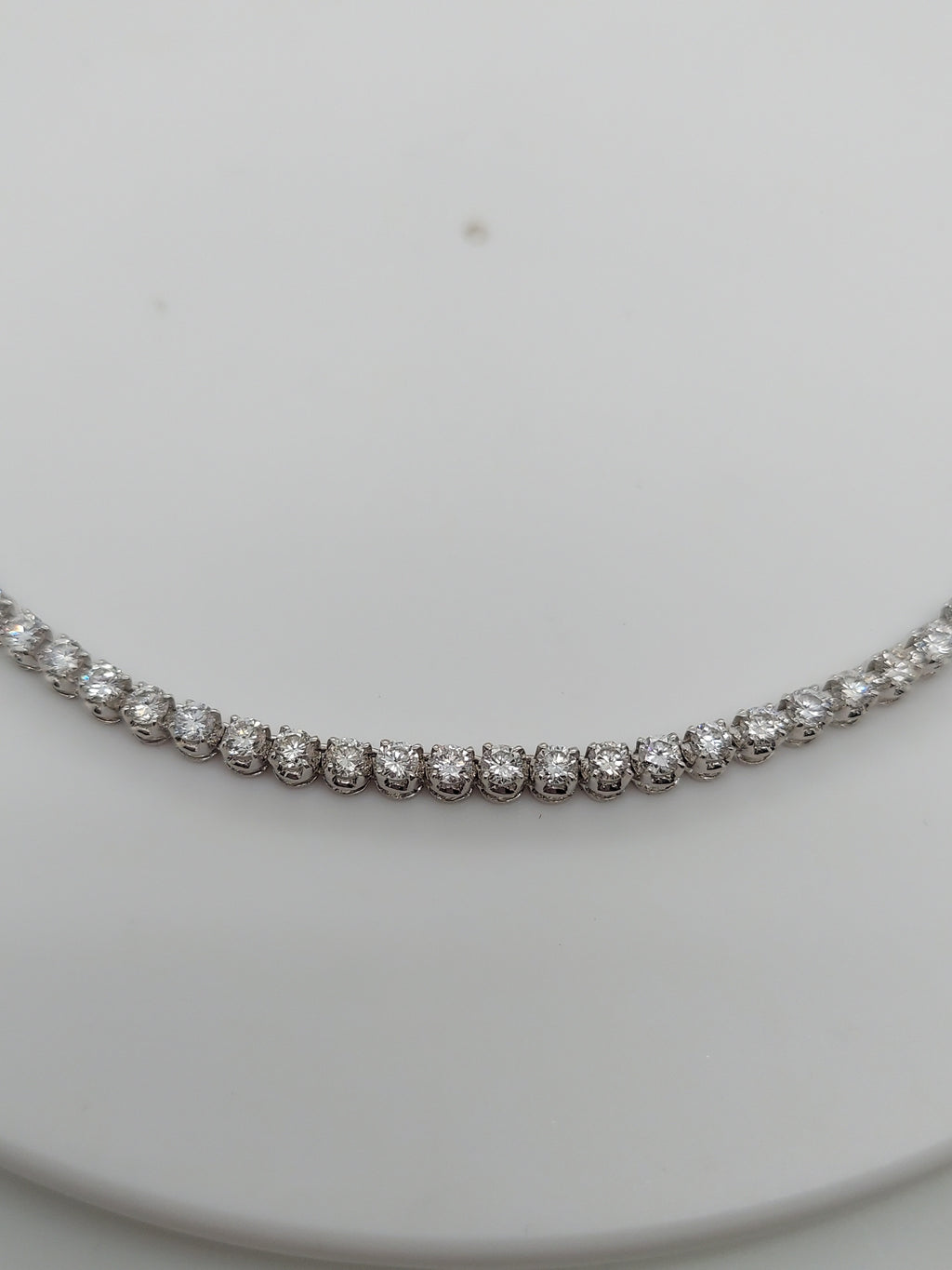 8 Carat Diamond Tennis Necklace