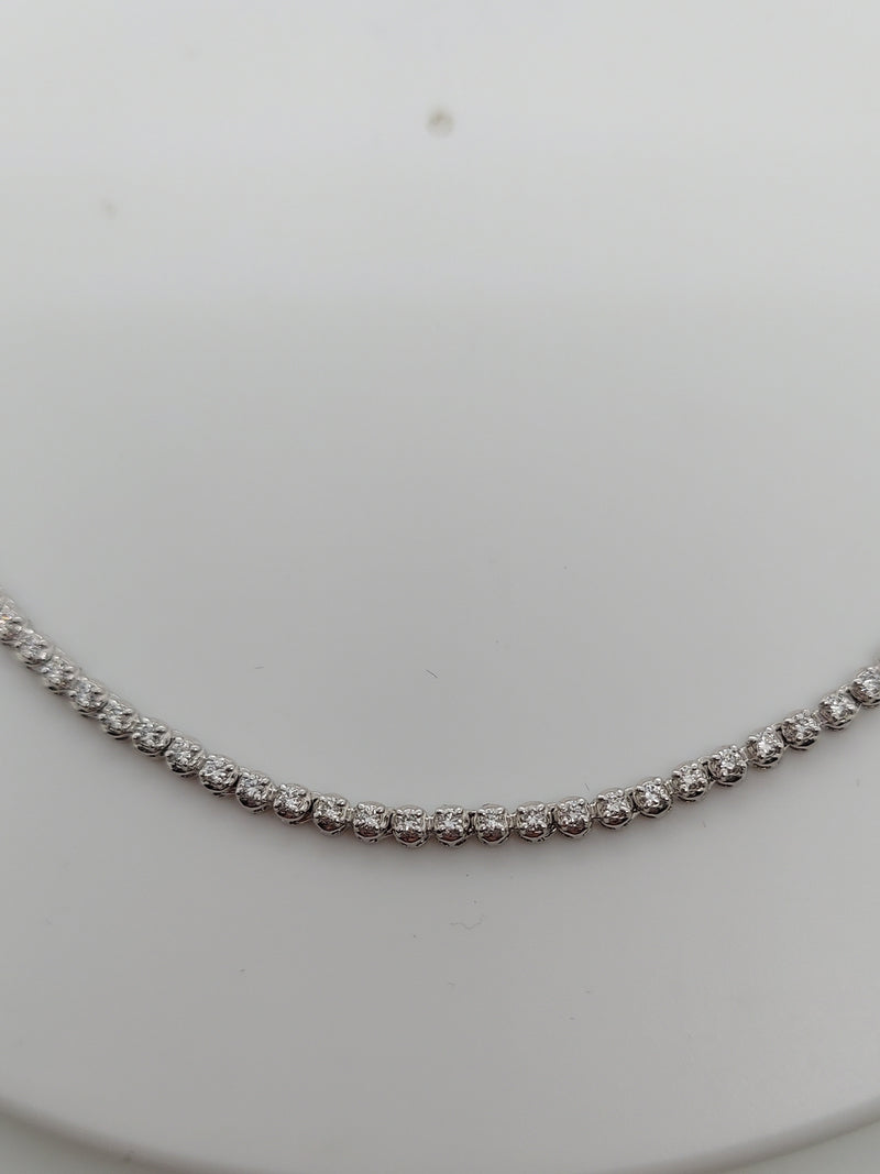 2.16 Carat Diamond Tennis Necklace