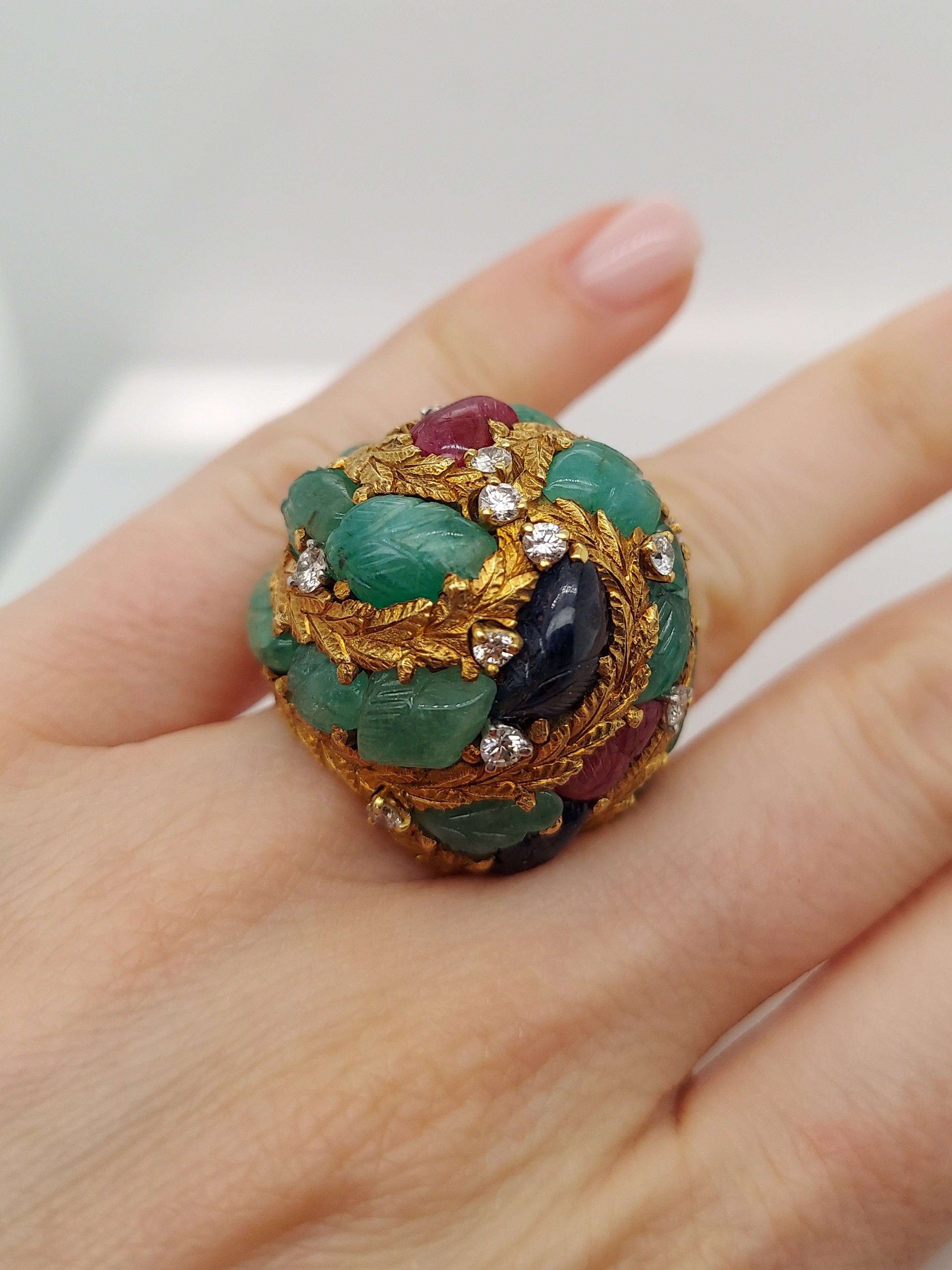 Buccellatti Gemstone Ring