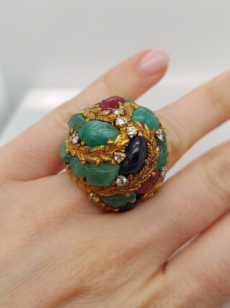 Buccellatti Gemstone Ring