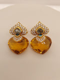 Marina B Diamond & Gemstone Drop Earrings