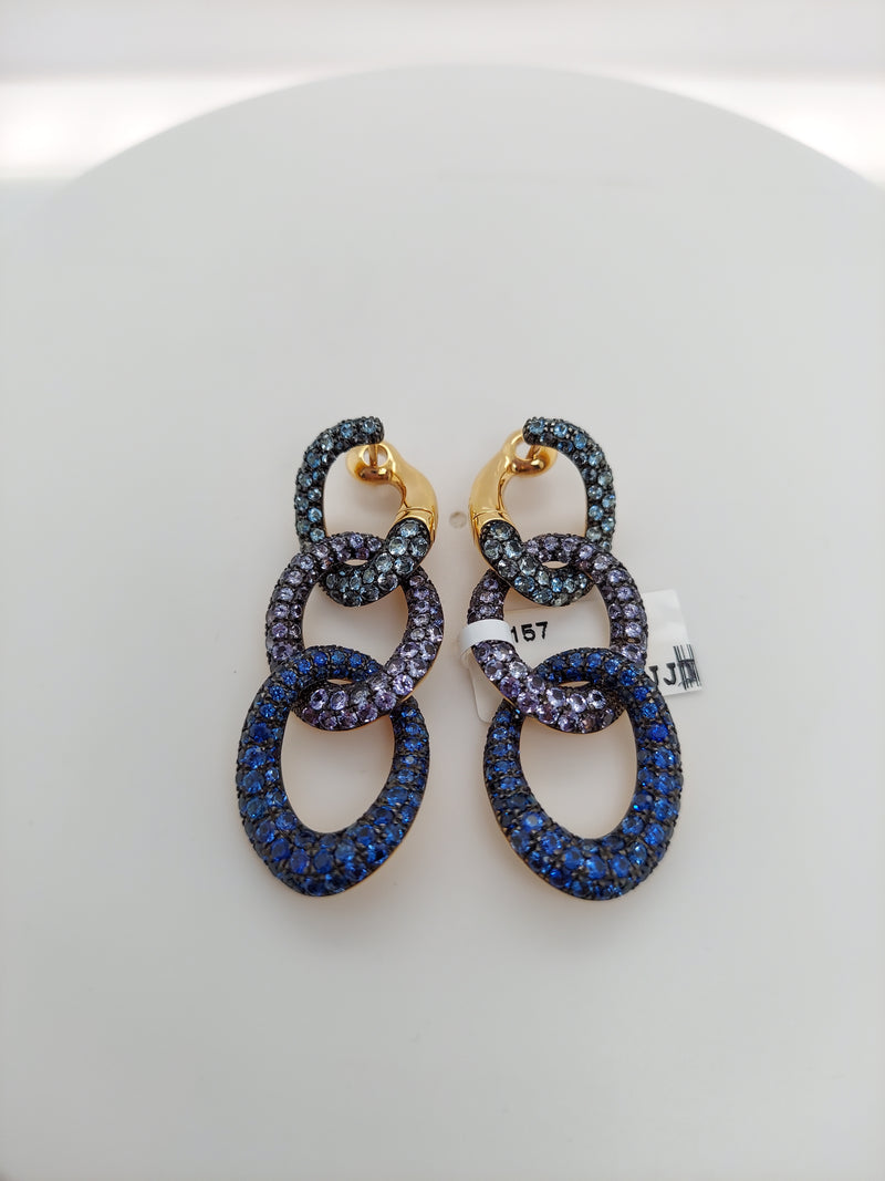 Pomellato Sapphire Drop Earrings