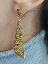 Pleve Multistone Drop Earrings