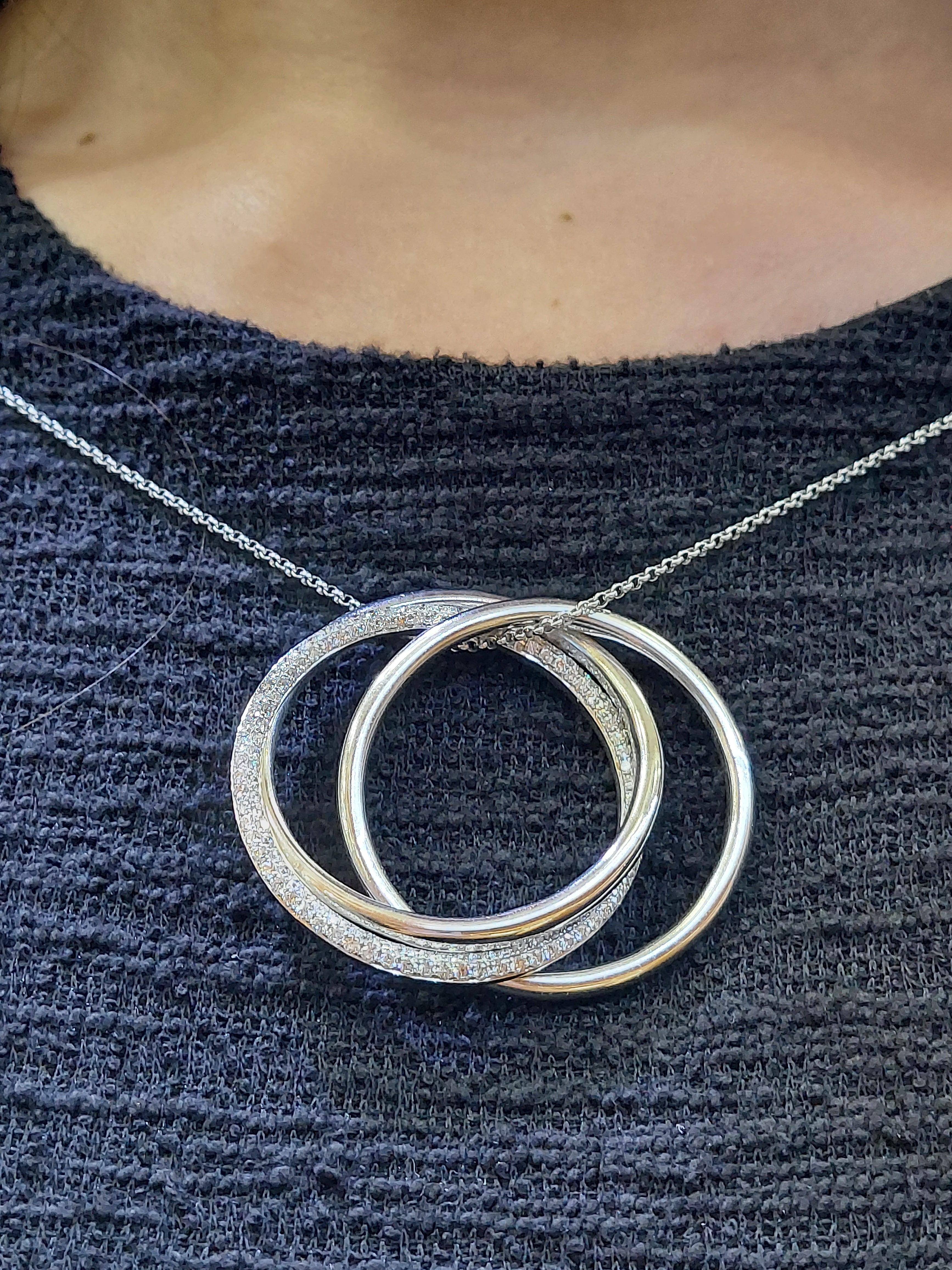 Diamond Circle Pendant