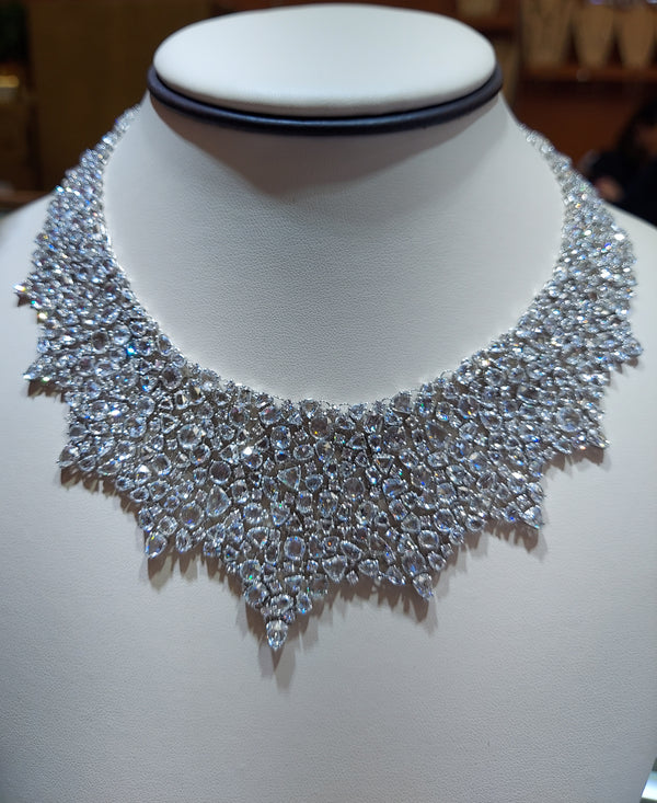 75 Carat Mixcut Diamond Necklace