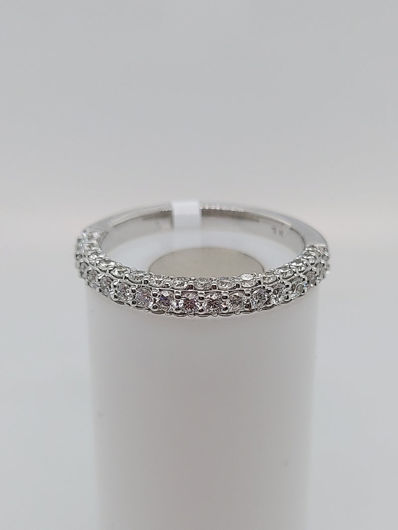 Micro Pave Diamond Band