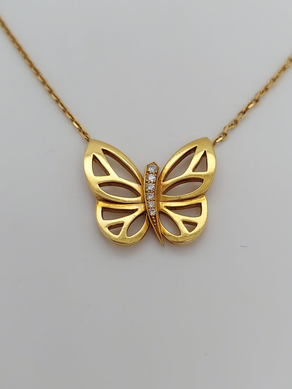 Van Cleef & Arpels Butterfly Pendant