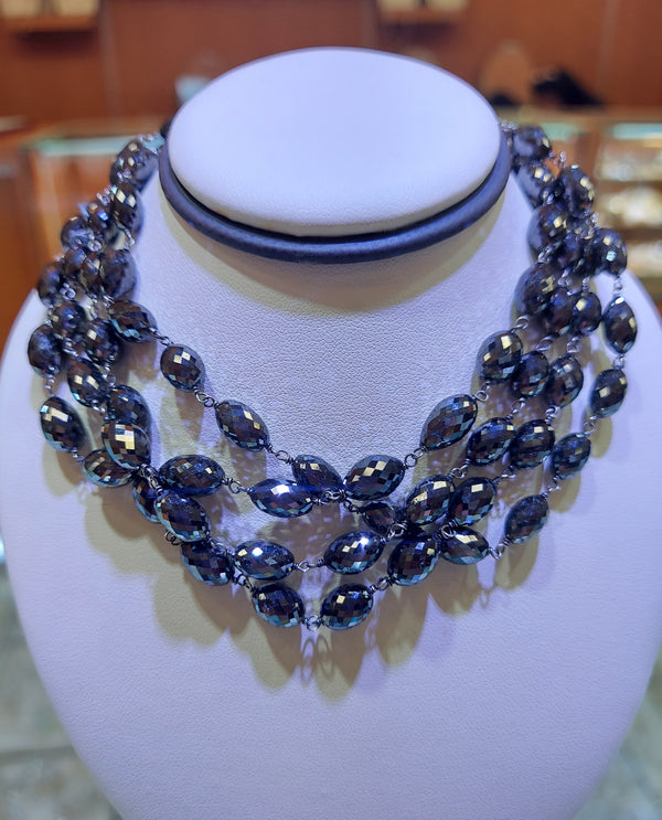 Black Diamond Necklace