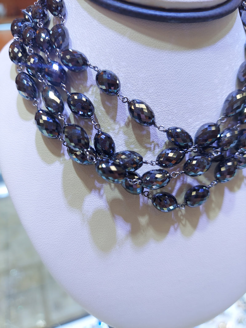 Black Diamond Necklace