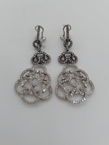 Vintage Diamond Drop Earrings