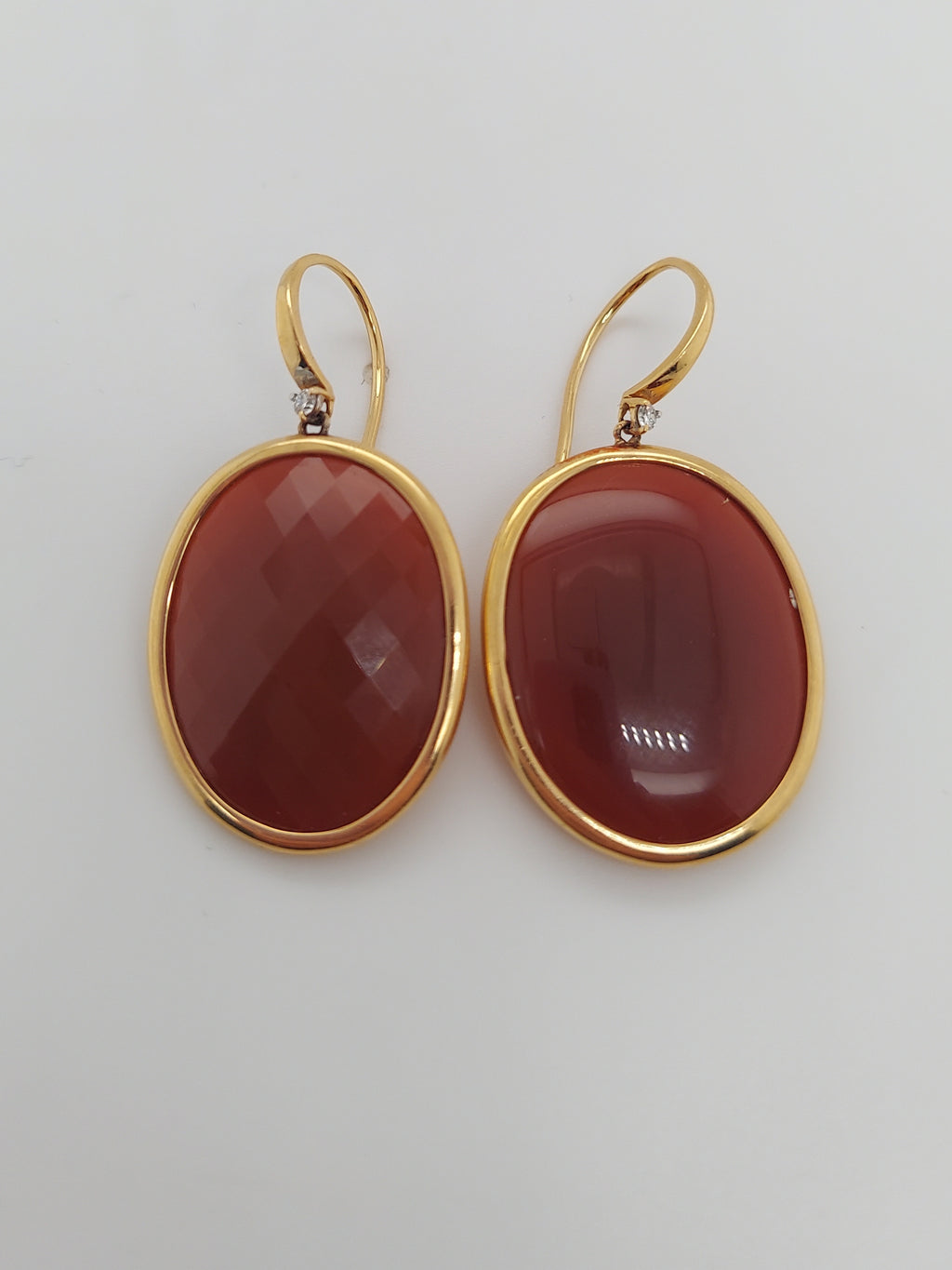 Gemstone Drop Earrings