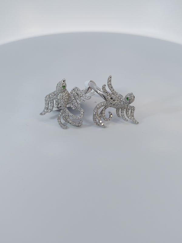 Birds Diamond Fashion Ring