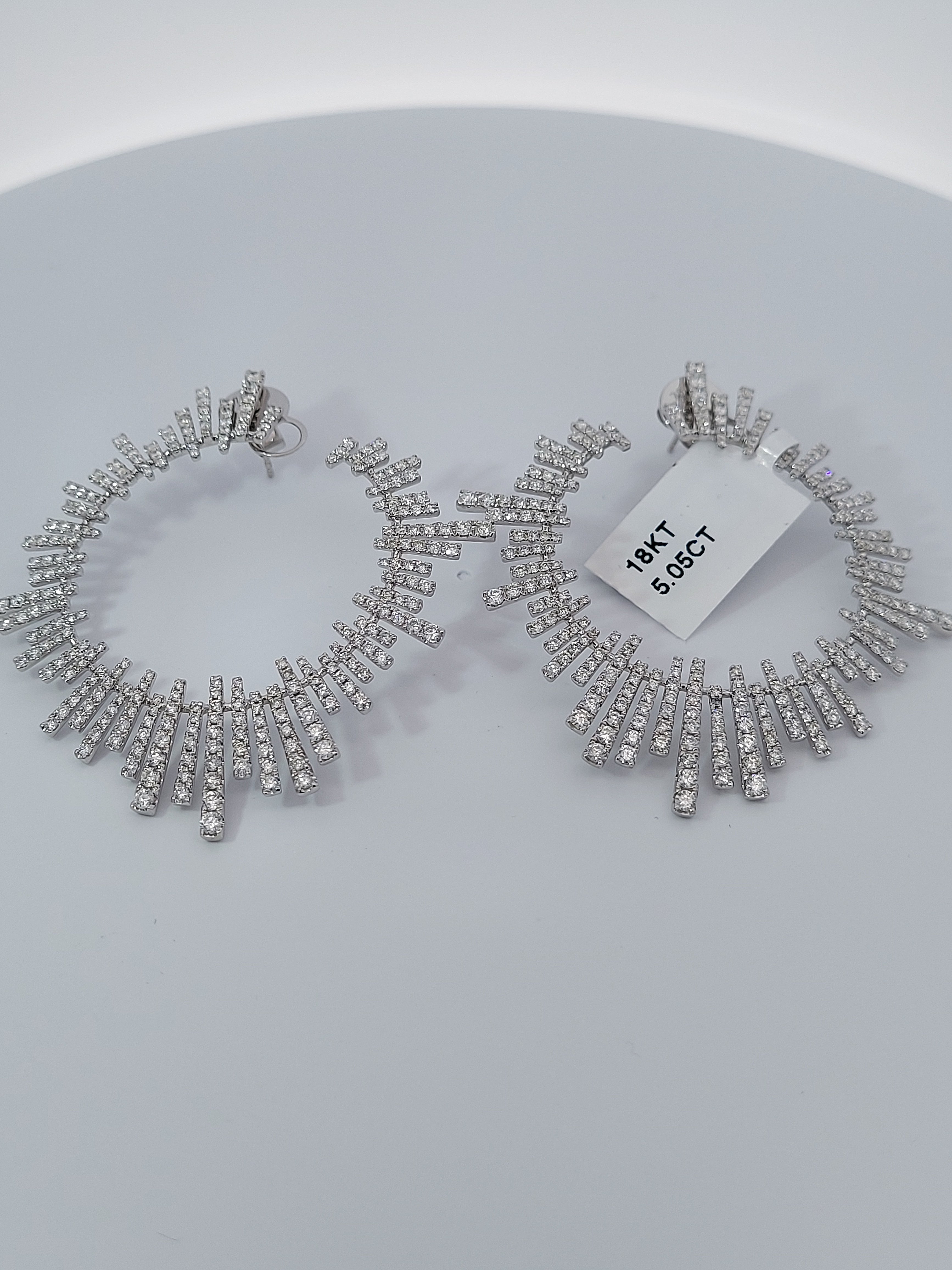 Sunshine Diamond Earrings