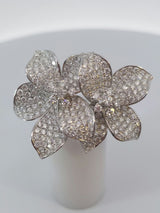 Diamond Flower Ring