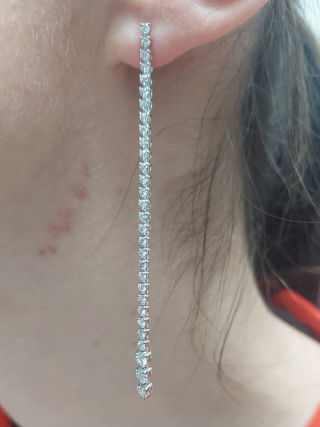Diamond Drop Earrings