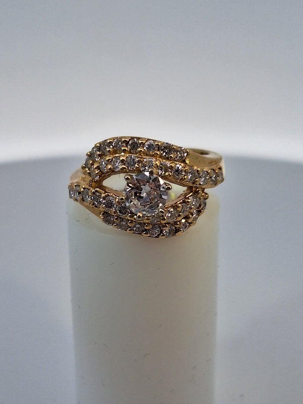 Diamond Vintage Engagement Ring