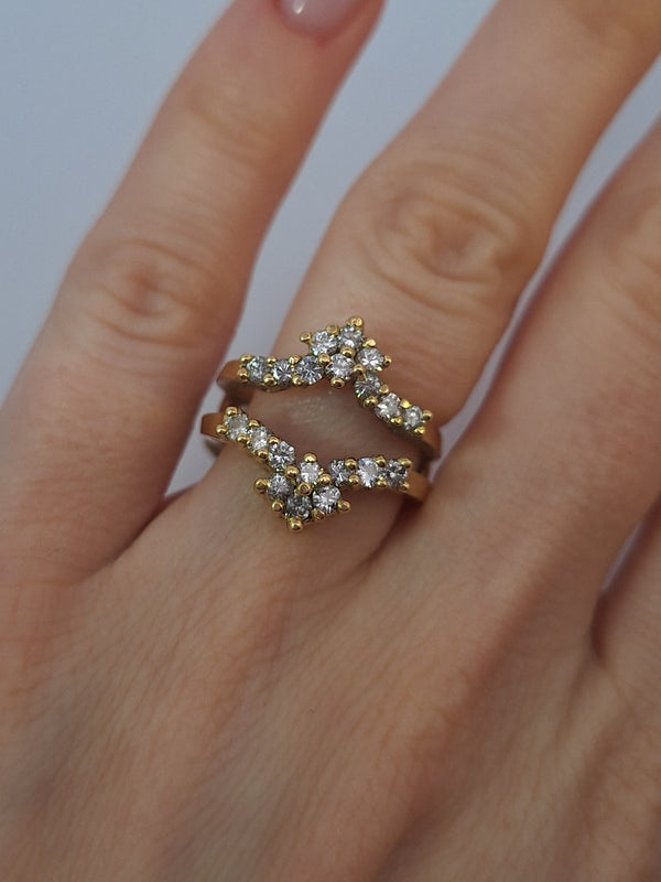 Diamond Vintage Ring Enhancer