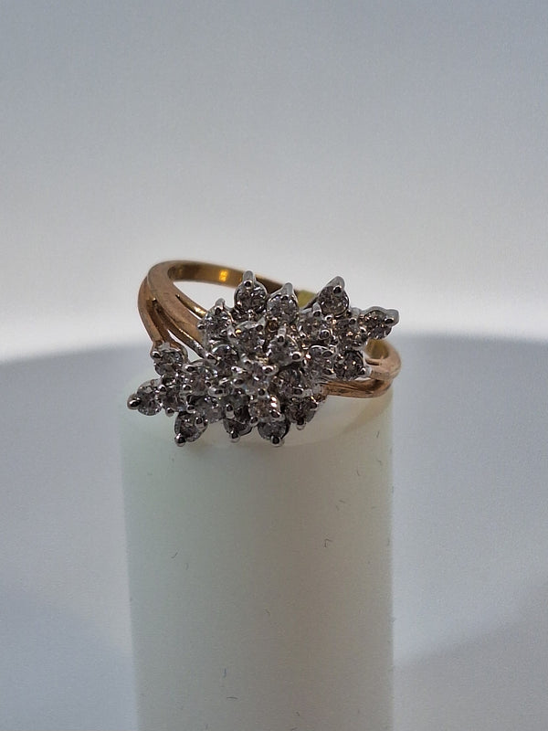 Multistone Diamond Ring