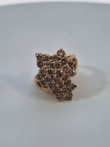 Multistone Diamond Vintage Ring