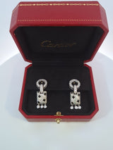 Cartier 'Pelage Panthère' Diamond and Onyx Earrings