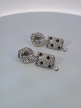 Cartier 'Pelage Panthère' Diamond and Onyx Earrings