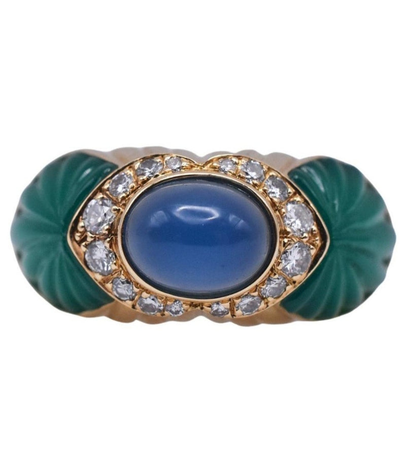 Vintage cartier 2024 sapphire ring