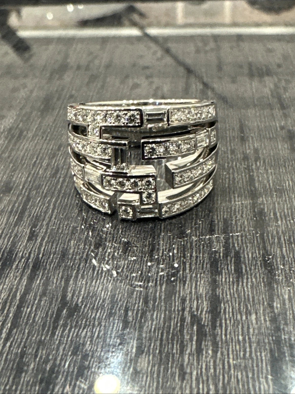 Harry Winston Traffic diamond ring
