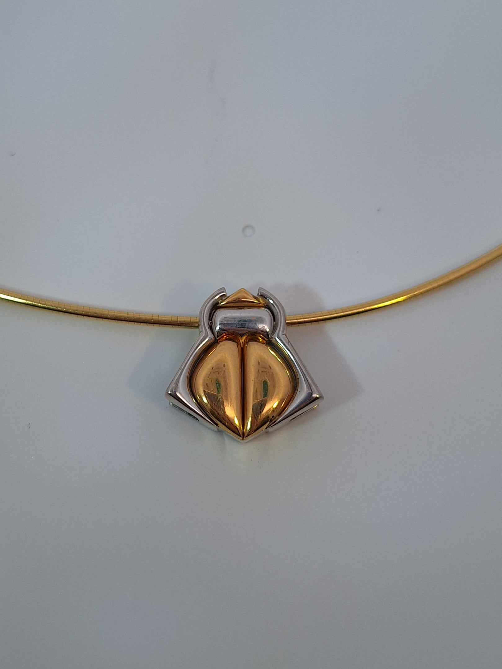 Marina B Beetle Pendant Necklace