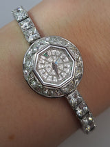 Graff Diamond "Baby Graff" 18Kt White Gold Watch