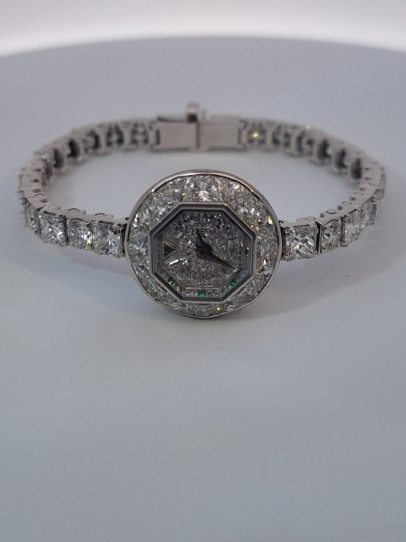 Graff Diamond "Baby Graff" 18Kt White Gold Watch