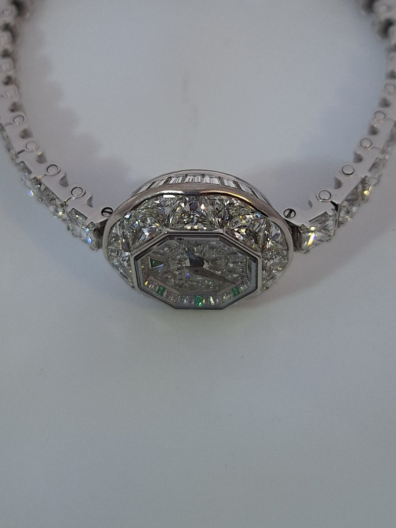 Graff Diamond "Baby Graff" 18Kt White Gold Watch