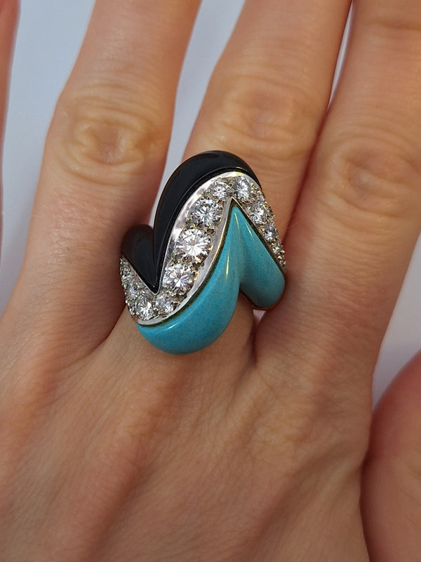 Kutchinsky Multistone Fashion Ring