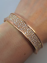 Bvlgari B.Zero 1 18Kt Rose Gold Diamond Bracelet