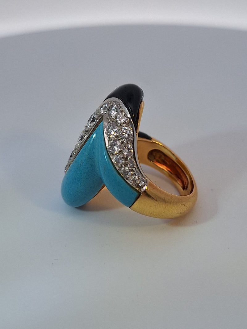 Kutchinsky Multistone Fashion Ring