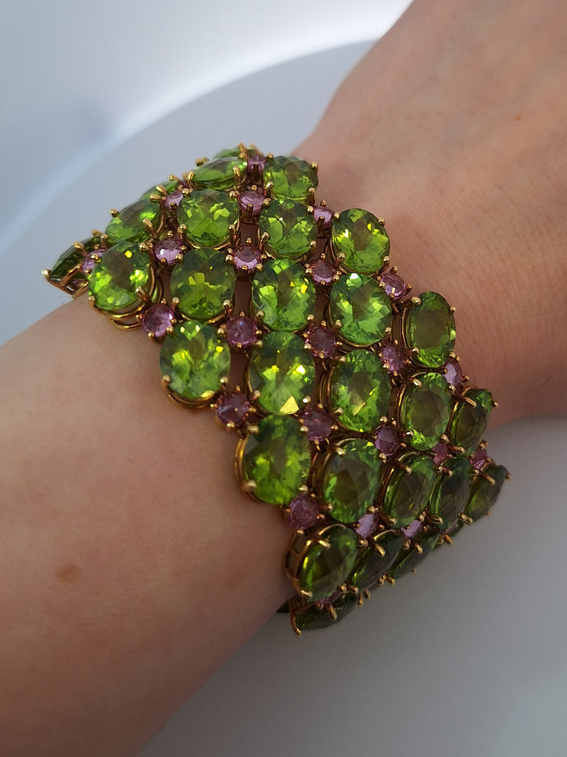 Paolo Costagli Sapphire & Peridot Set