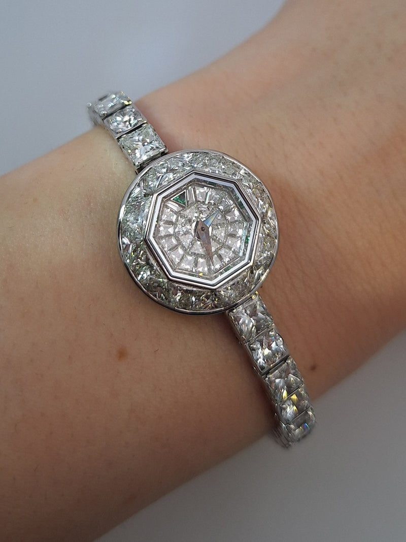 Graff Diamond "Baby Graff" 18Kt White Gold Watch