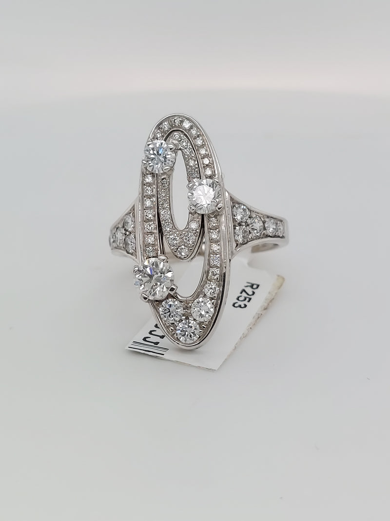 Bvlgari 1.00 Carat Diamond Fashion Ring