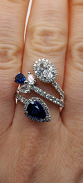 Crivelli Sapphire & Diamond Ring