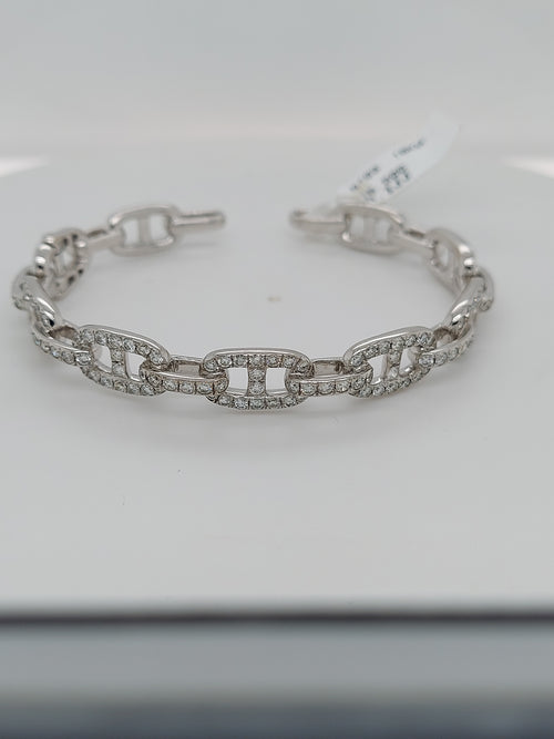 3 Carat Diamond Bangle Bracelet