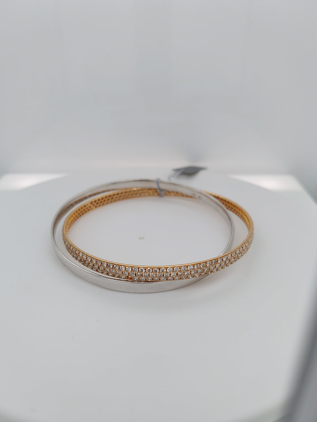 4 Carat Diamond Bangle Bracelet
