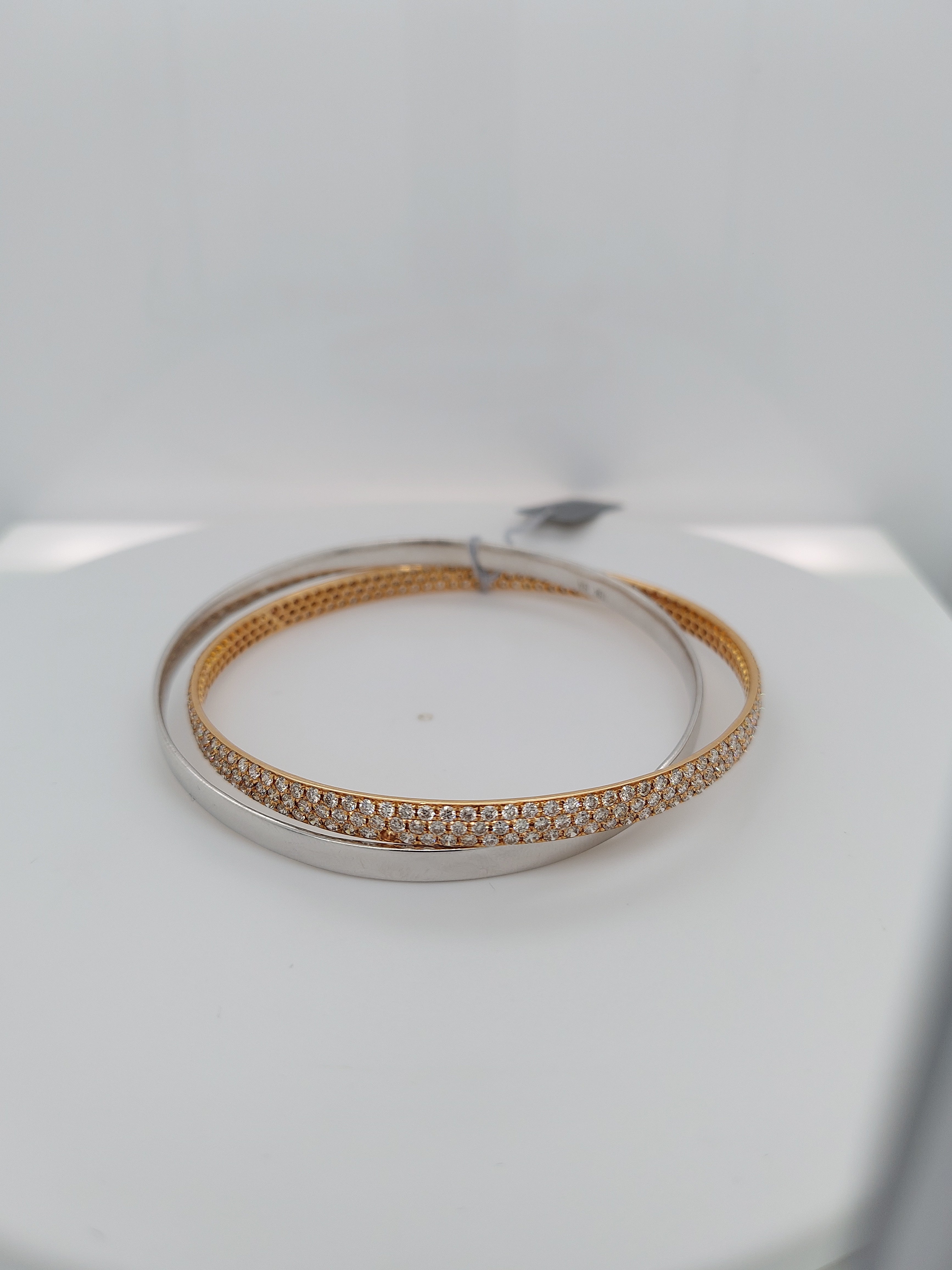 4 Carat Diamond Bangle Bracelet