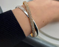 4 Carat Diamond Bangle Bracelet