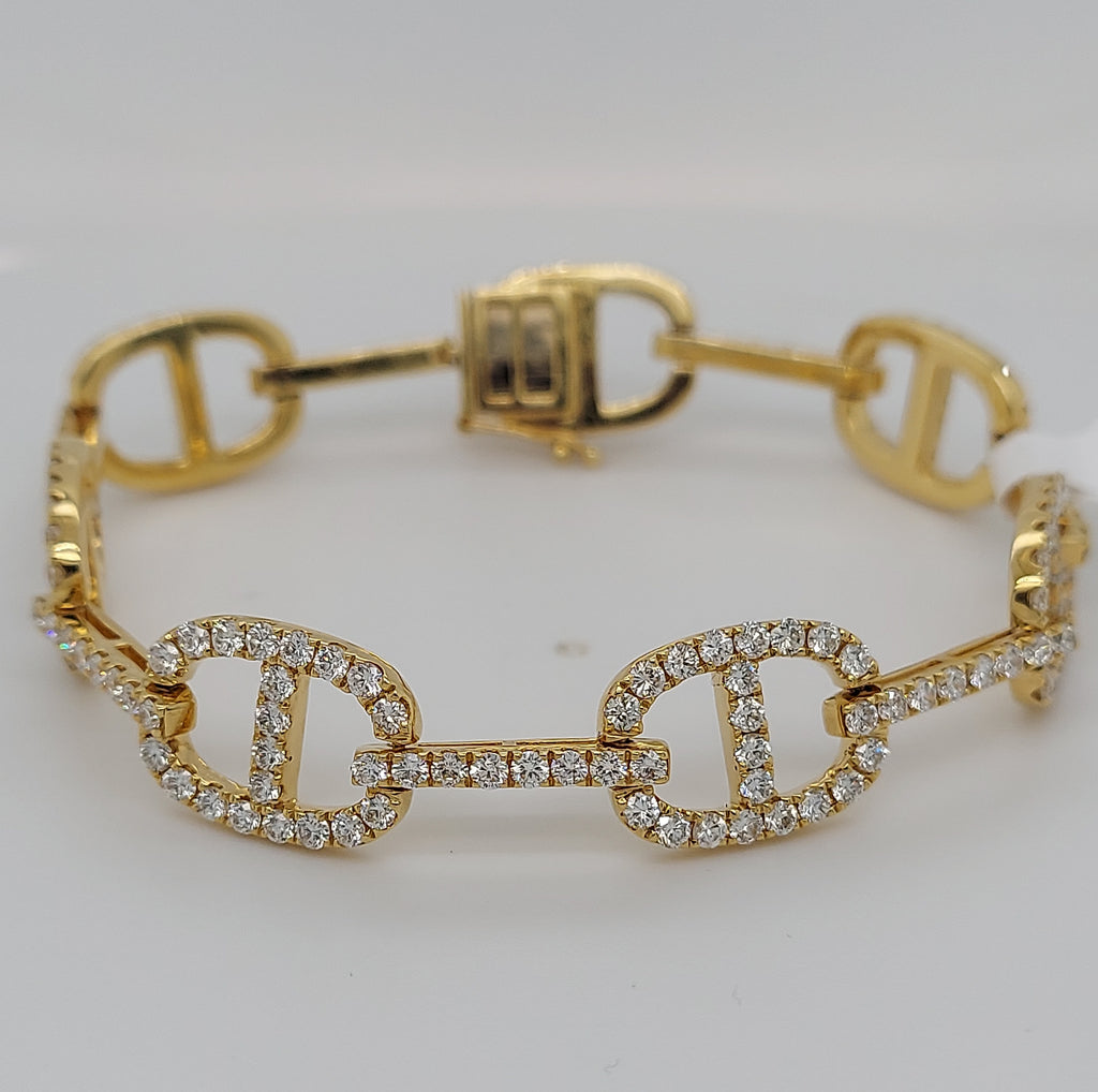 5.05 Carat Diamond Tennis Bracelet